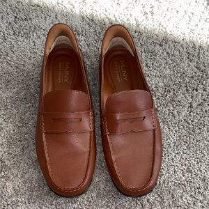Marc Joseph Tan Leather Loafers
